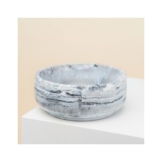 pino Hundenapf Classic Bowl dolphin grey marble, Gr. M, Höhe: ca. 8 cm, Durchmesser:  ca. 18 cm