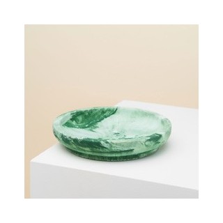 pino Hundenapf Classic Bowl duck green marble, Gr. S, Höhe: ca. 4 cm, Durchmesser:  ca. 18 cm