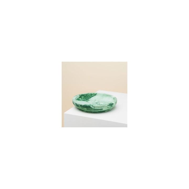 pino Hundenapf Classic Bowl duck green marble, Gr. S, Höhe: ca. 4 cm, Durchmesser:  ca. 18 cm