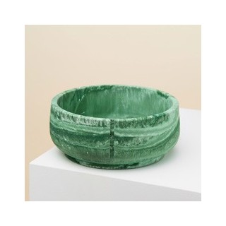 pino Hundenapf Classic Bowl duck green marble, Gr. M, Höhe: ca. 8 cm, Durchmesser:  ca. 18 cm