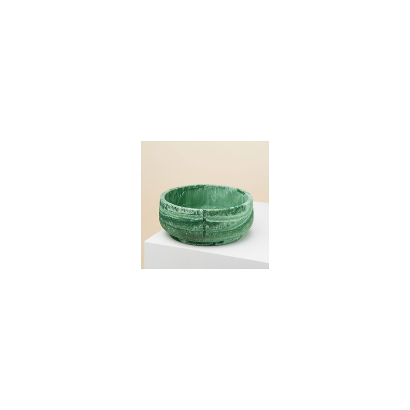 pino Hundenapf Classic Bowl duck green marble, Gr. M, Höhe: ca. 8 cm, Durchmesser:  ca. 18 cm