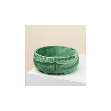 pino Hundenapf Classic Bowl duck green marble, Gr. M, Höhe: ca. 8 cm, Durchmesser:  ca. 18 cm