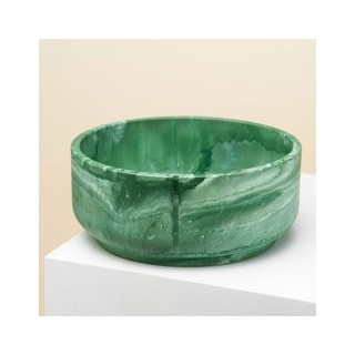 pino Hundenapf Classic Bowl duck green marble, Gr. L, Höhe: ca. 9 cm, Durchmesser:  ca. 22 cm