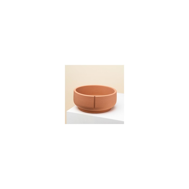 pino Hundenapf Classic Bowl foxy terra solid, Gr. M, Höhe: ca. 8 cm, Durchmesser:  ca. 18 cm