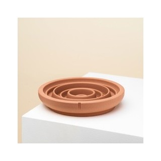 pino Hundenapf Slow Feeder foxy terra solid, Gr. S, Höhe: ca. 4 cm, Durchmesser:  ca. 18 cm