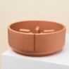 pino Hundenapf Slow Feeder foxy terra solid, Gr. L, Höhe: ca. 9 cm, Durchmesser:  ca. 22 cm