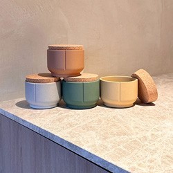 pino Leckerlidose Treat Jar camel brown solid, Höhe: ca. 10,5 cm, Durchmesser:  ca. 12,5 cm