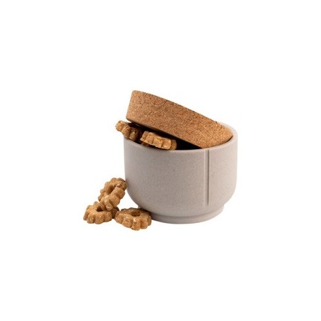 pino Leckerlidose Treat Jar dolphin grey solid, Höhe: ca. 10,5 cm, Durchmesser:  ca. 12,5 cm