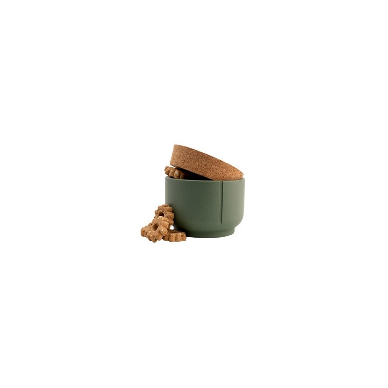 pino Leckerlidose Treat Jar duck green solid, Höhe: ca. 10,5 cm, Durchmesser:  ca. 12,5 cm
