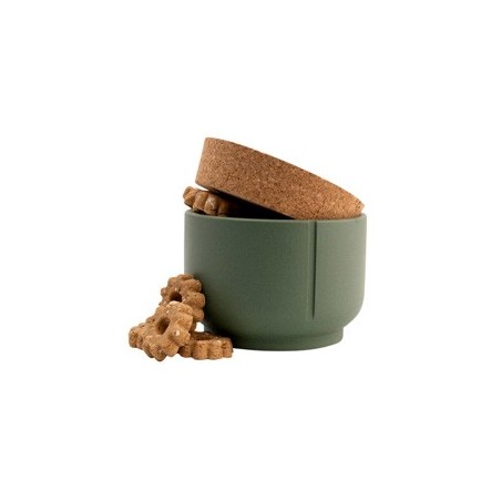pino Leckerlidose Treat Jar duck green solid, Höhe: ca. 10,5 cm, Durchmesser:  ca. 12,5 cm
