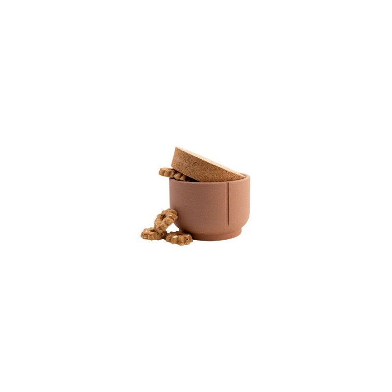 pino Leckerlidose Treat Jar foxy terra solid, Höhe: ca. 10,5 cm, Durchmesser:  ca. 12,5 cm