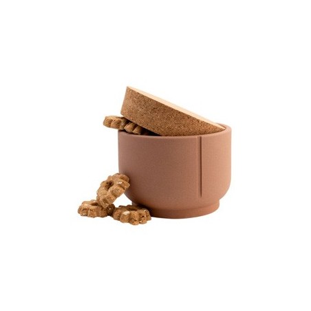 pino Leckerlidose Treat Jar foxy terra solid, Höhe: ca. 10,5 cm, Durchmesser:  ca. 12,5 cm
