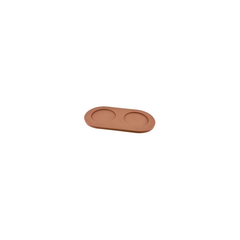 pino Napfunterlage Serving Tray Sand foxy terra solid, Gr. S/M, Maße: ca. 41,5 x 22 cm
