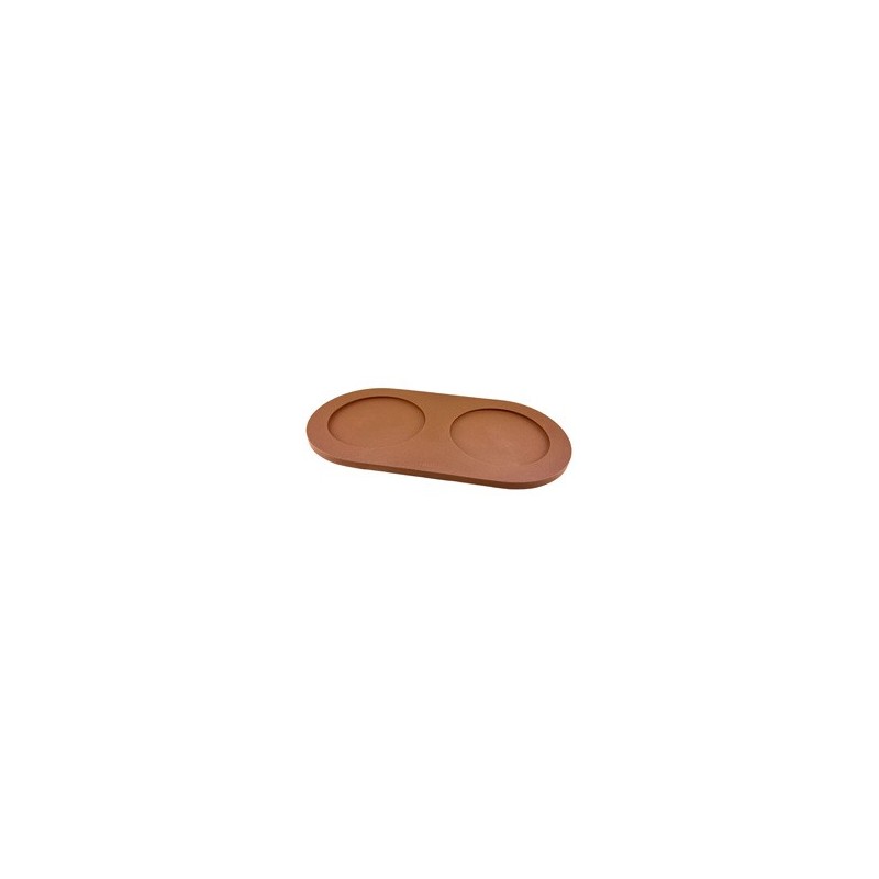 pino Napfunterlage Serving Tray Sand foxy terra solid, Gr. L, Maße: ca. 48,5 x 22,5 cm