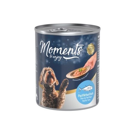 MOMENTS Nassfutter Hund Adult Pazifikthunfisch 6x220 g