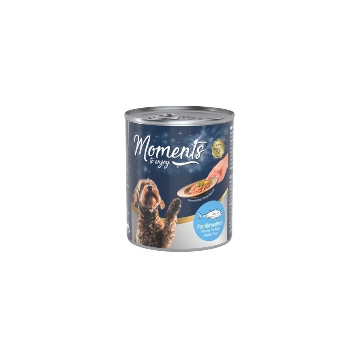 MOMENTS Nassfutter Hund Adult Pazifikthunfisch 6x220 g