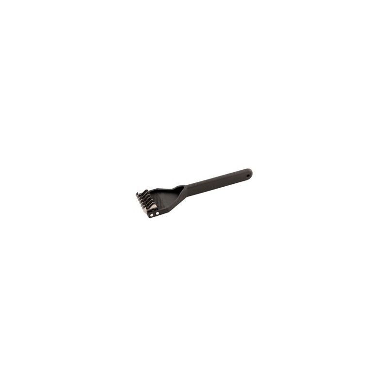 Multi-Trimm-Striegel Coat King schwarz