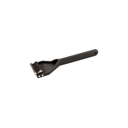 Multi-Trimm-Striegel Coat King schwarz