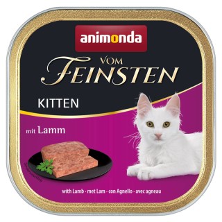 Sparpaket animonda vom Feinsten Kitten 36 x 100 g - mit Lamm