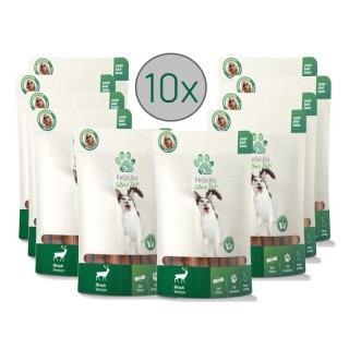 Fellicita Hirsch Sticks 10x 50g Fellonis Katzensnacks