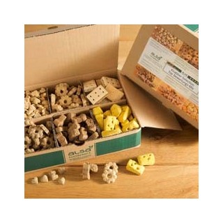 alsa-nature Knabber-Selection Top-Bewertungs-Mix, 6 x 100 g, Hundefutter