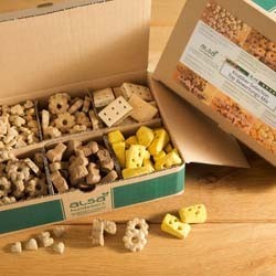 alsa-nature Knabber-Selection Top-Bewertungs-Mix, 6 x 100 g, Hundefutter