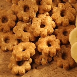 alsa-nature Bananen-Rosetten, 500 g, Durchmesser:  ca. 2,5 cm
