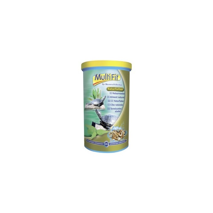 MultiFit Naturfutter für Wasserschildkröten 1 l