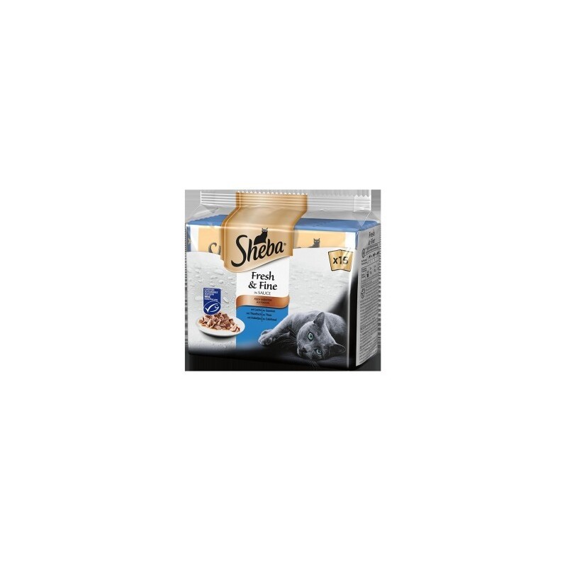 Sheba Fresh&Fine 15x50g Fisch