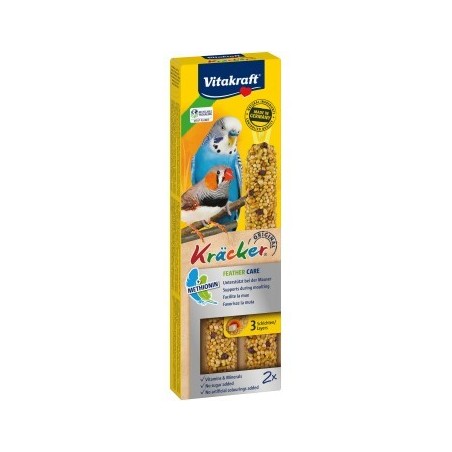 Vitakraft Kräcker Wellensittich 4x2er Feather-Care