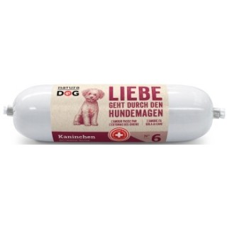 naturaDog Wurst Kaninchen und Gemüse 20x400 g