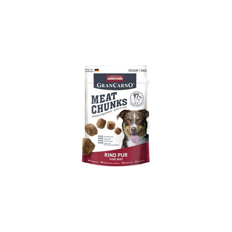 animonda GranCarno Meat Chunks Adult, Rind 6x80 g