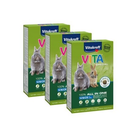 Vitakraft Vita Special Senior Zwergkaninchen 3x600 g