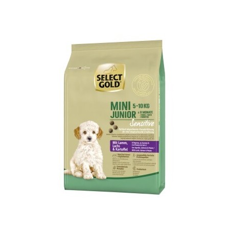 SELECT GOLD Sensitive Mini Junior Lamm/Lachs/Kartoffel 1 kg