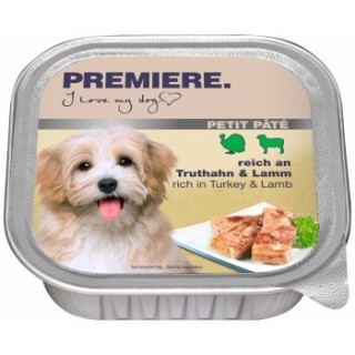 PREMIERE Petit Pâté Truthahn und Lamm 11x150 g