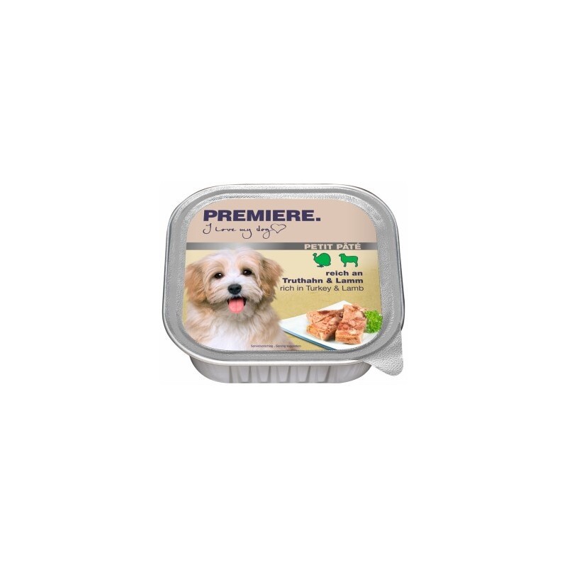 PREMIERE Petit Pâté Truthahn und Lamm 11x150 g