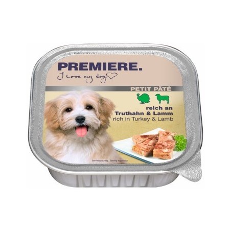 PREMIERE Petit Pâté Truthahn und Lamm 11x150 g