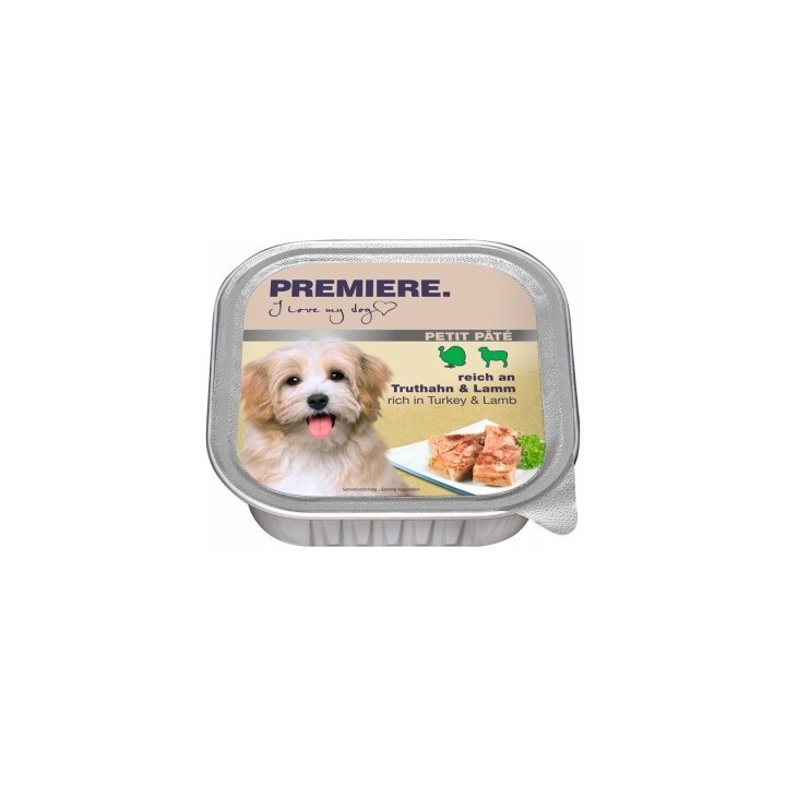 PREMIERE Petit Pâté Truthahn und Lamm 11x150 g