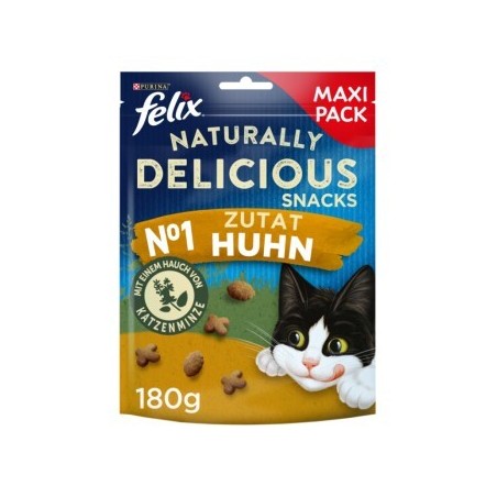 Felix Naturally Delicious 6x180g Huhn mit Katzenminze