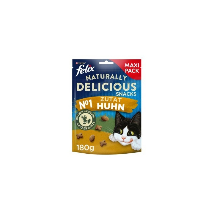 Felix Naturally Delicious 6x180g Huhn mit Katzenminze