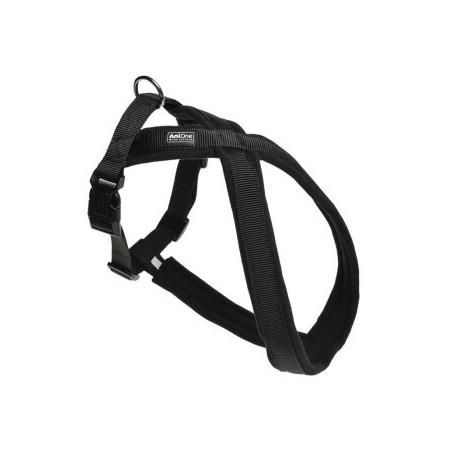 AniOne X-Geschirr Classic schwarz L