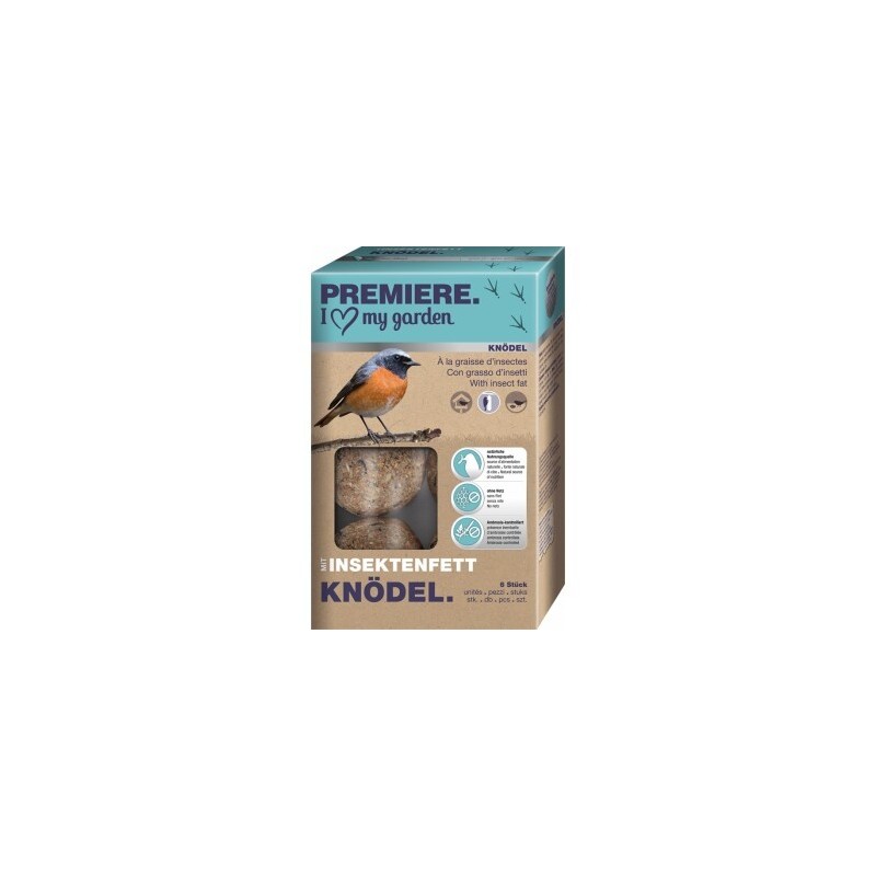 PREMIERE Knödel mit Insektenfett