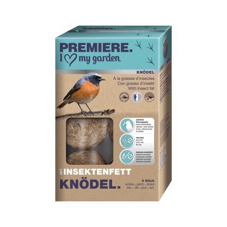 PREMIERE Knödel mit Insektenfett
