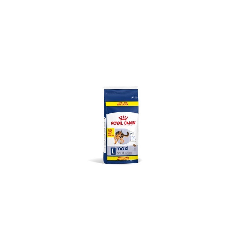 ROYAL CANIN Maxi Adult 15+3 kg gratis