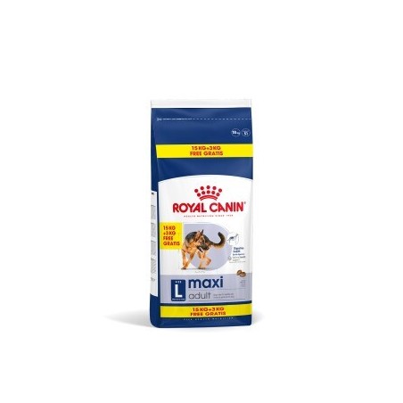 ROYAL CANIN Maxi Adult 15+3 kg gratis