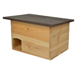 AniOne Igelhaus Holz