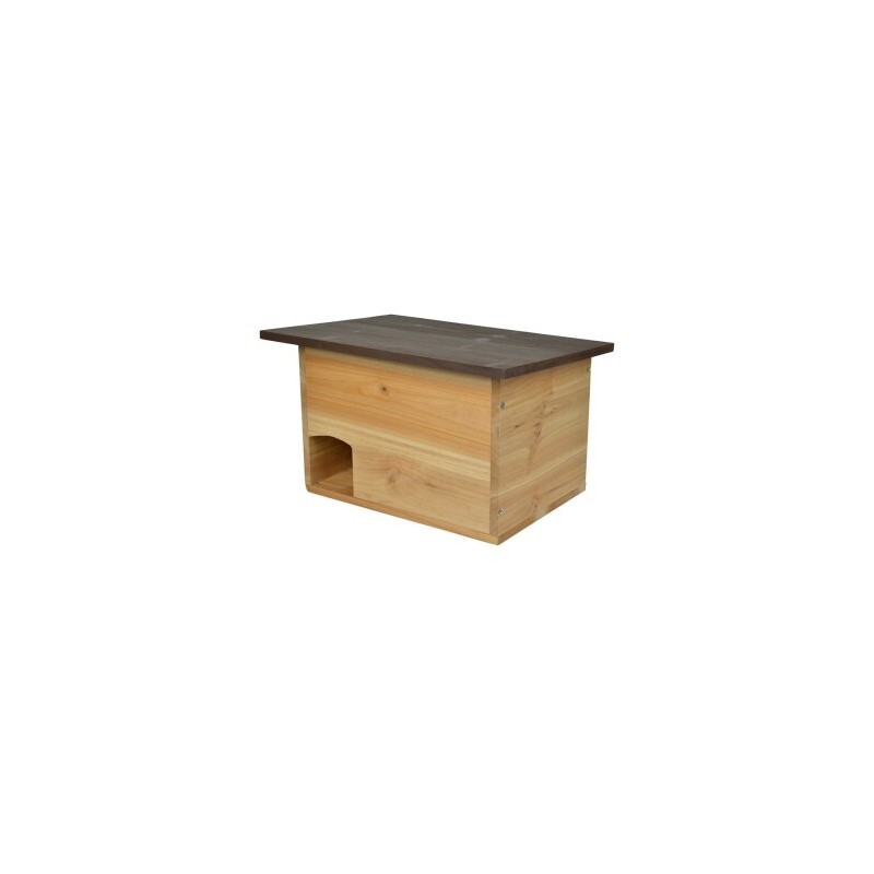 AniOne Igelhaus Holz