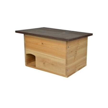 AniOne Igelhaus Holz