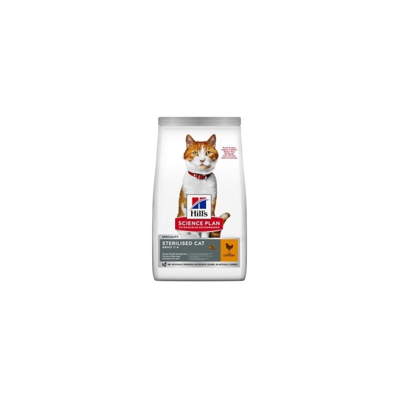 Hill's Science Plan Trockenfutter Katze Adult, Sterilised Huhn 3 kg