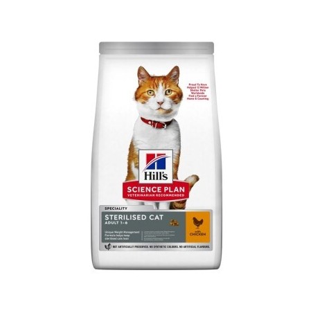 Hill's Science Plan Trockenfutter Katze Adult, Sterilised Huhn 3 kg